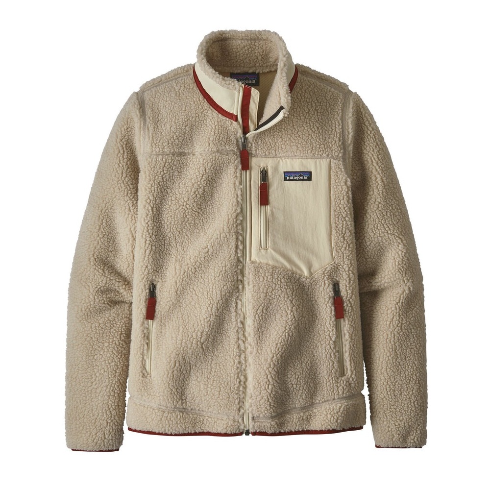 Patagonia Women's Classic Retro-X
Fleece Jacket Natural/Red, XL